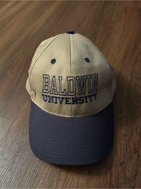Baldwin University Head To Toe Adjustable Hat